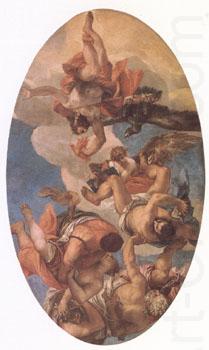 VERONESE (Paolo Caliari) Jupiter Smiting the Vices (mk05) china oil painting image